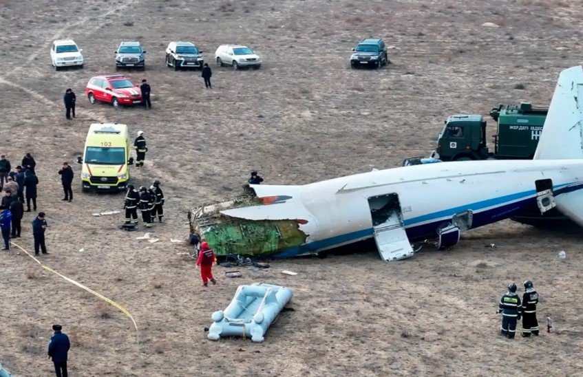 Kazakhstan plane crash aftermath
