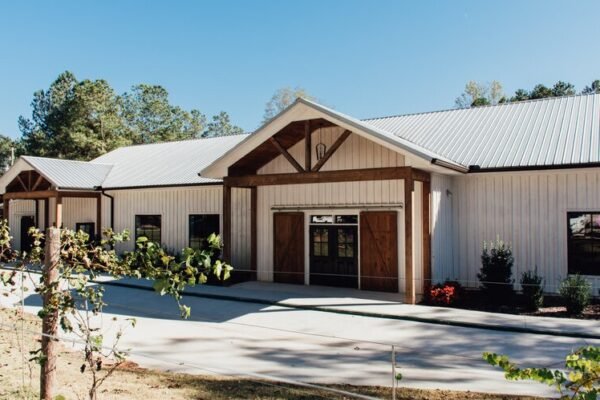 Koury Farms vineyard views Auburn Georgia