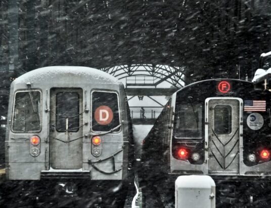 New York subway train Coney Island platform tragedy