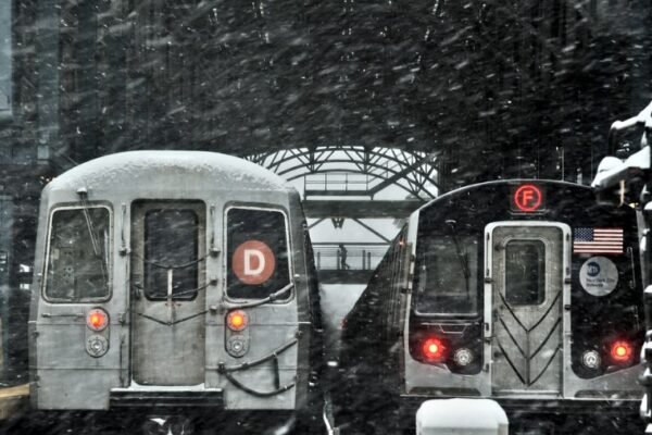 New York subway train Coney Island platform tragedy