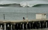 Peru 13-foot waves ports closed