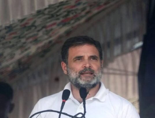 Rahul Gandhi and Mallikarjun Kharge