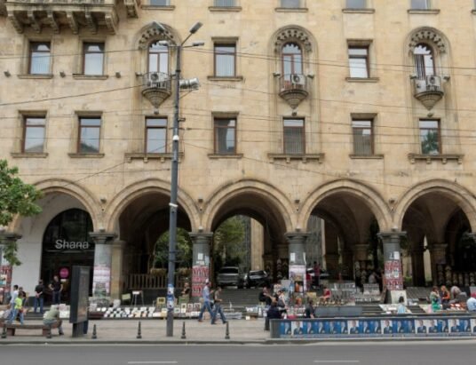 Rustaveli Avenue in Tbilisi