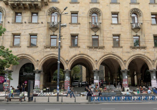 Rustaveli Avenue in Tbilisi