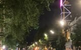 Tbilisi New Year Tree lighting protest