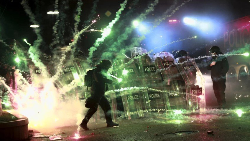 Tbilisi protests December 2024