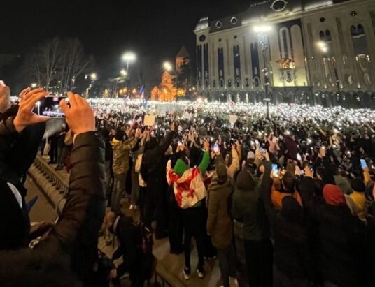 Tbilisi protests Georgia 2024