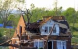 Tornado damage in Southeast states