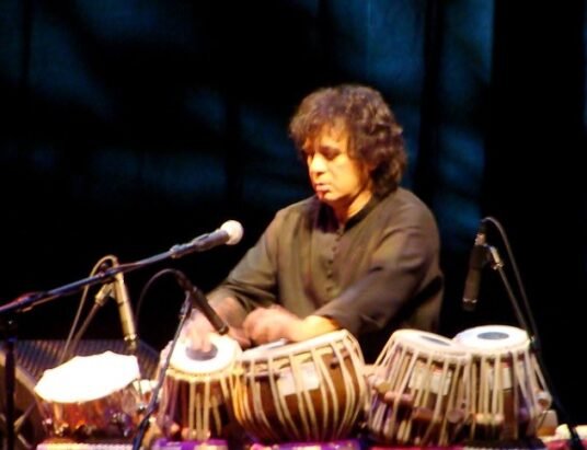 Zakir Hussain tabla performance