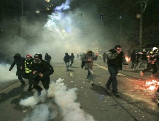 police violence protests georgia 2024