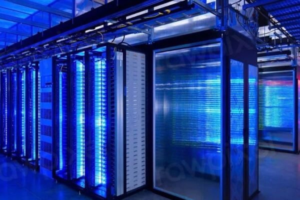 AWS data center server racks Georgia