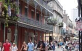 Bourbon Street New Orleans crowd