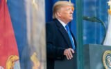 Donald Trump attending Jimmy
