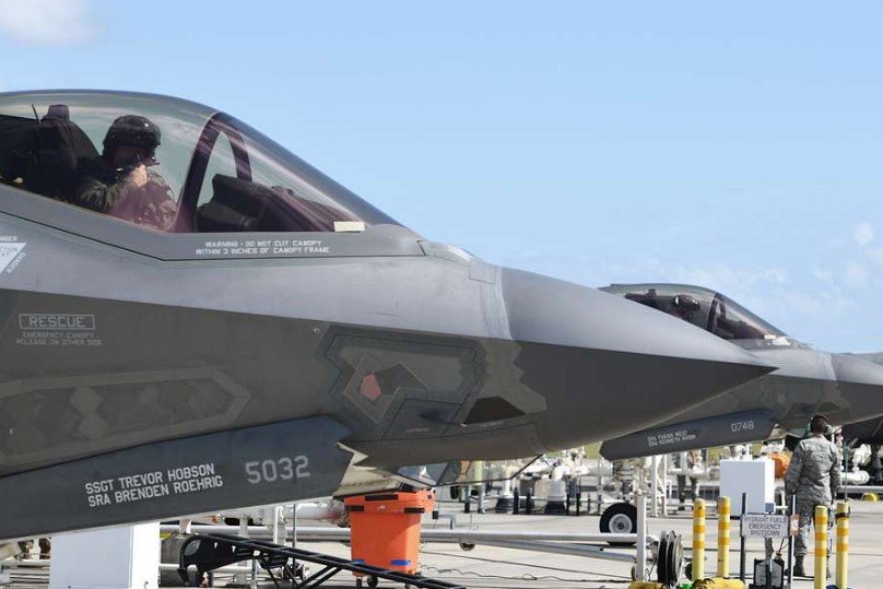 F-35A crash Eielson Air Force Base