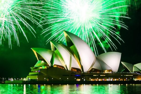 Fireworks Sydney Opera House New Year