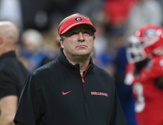 Georgia Bulldogs football coach Kirby Smart