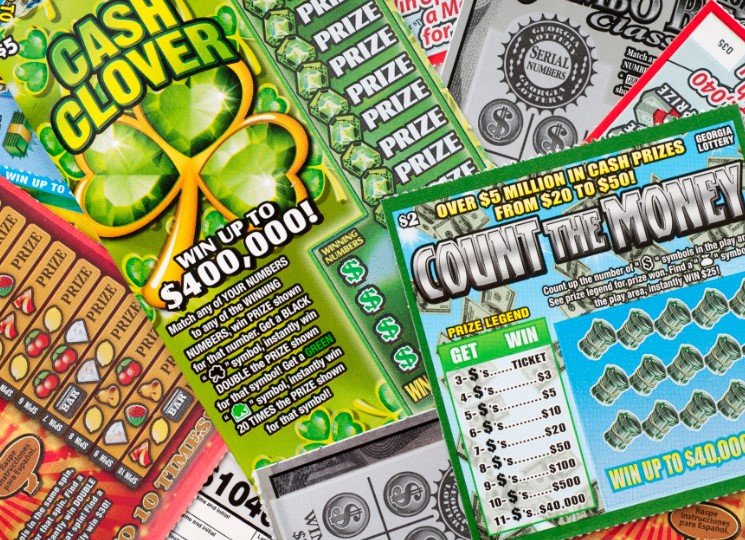 Georgia Lottery Fantasy 5 winning ticket
