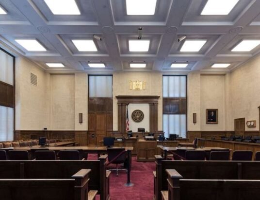 Georgia courthouse courtroom exterior