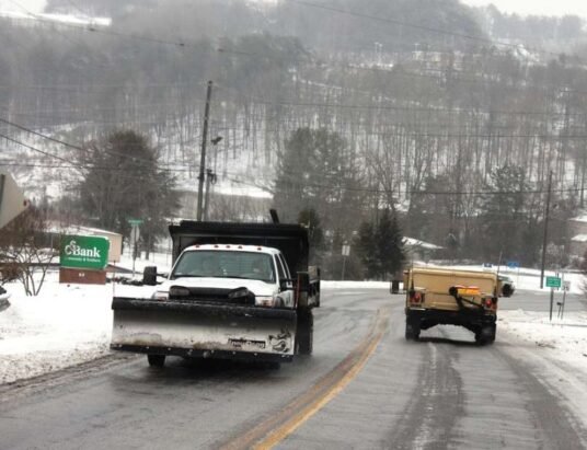 Georgia winter storm snow and ice preparation roads