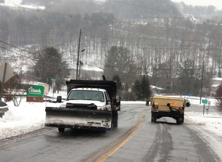 Georgia winter storm snow and ice preparation roads