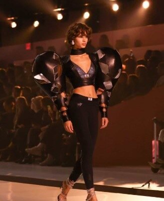 Mathilda Gvarliani runway Paris fashion
