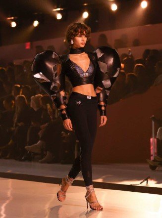 Mathilda Gvarliani runway Paris fashion