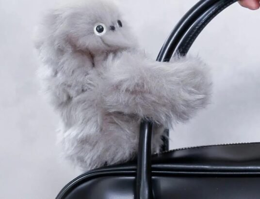Mirumi furry robot bag companion