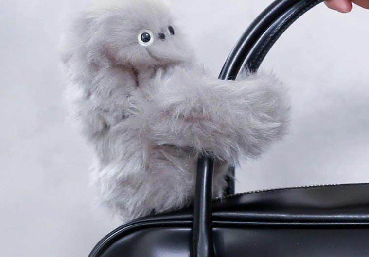 Mirumi furry robot bag companion