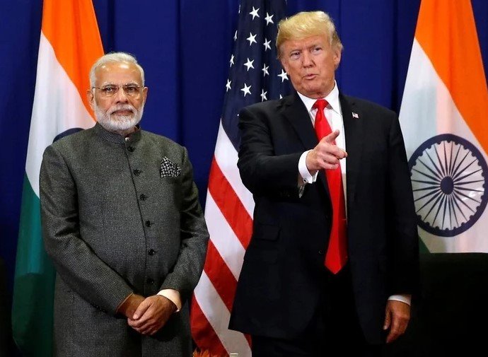 Modi Trump meeting Reuters