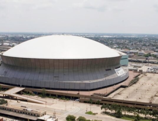 Orleans Superdome security perimeter 2025