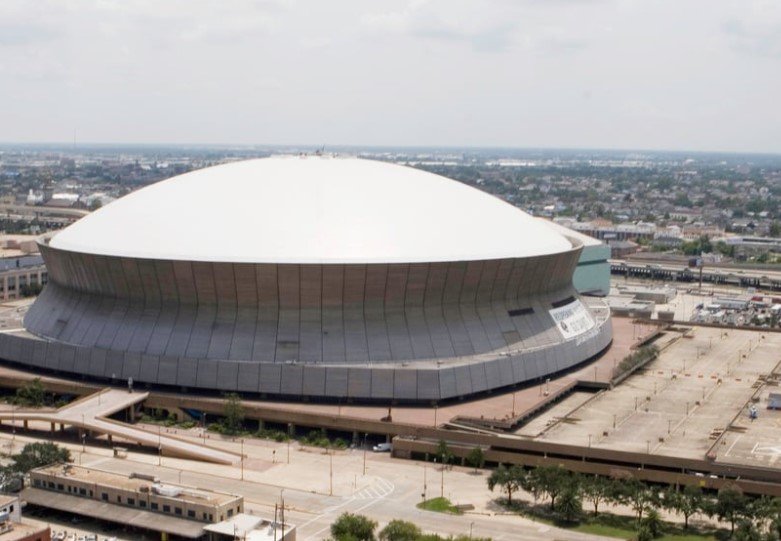 Orleans Superdome security perimeter 2025
