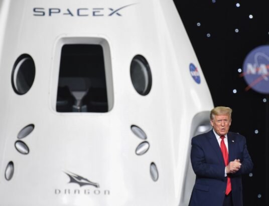 Trump NASA SpaceX