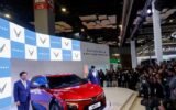 VinFast India unveiling VF7 and VF6 at Bharat Mobility Global