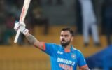 Virat Kohli playing cricket