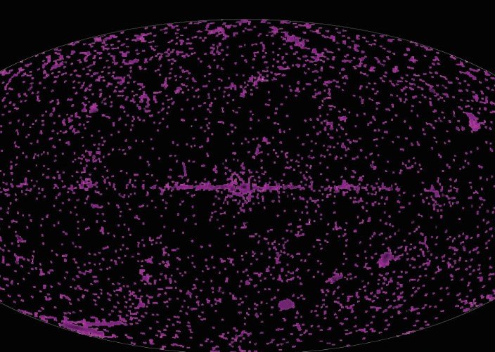 X-ray cosmic tunnels