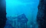 ancient sunken world beneath Earth's mantle