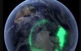 aurora from space