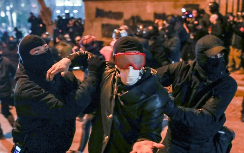 georgia police protest 2024