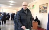 Abkhazia election polling station