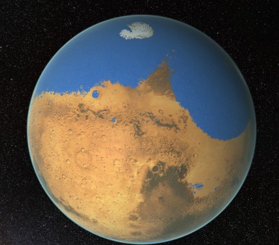 Ancient Mars ocean