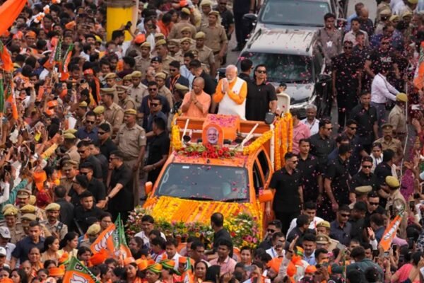 BJP victory celebration Delhi elections