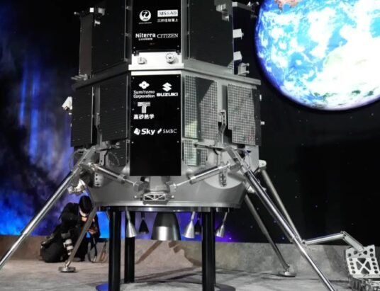 Blue Ghost Lander space images