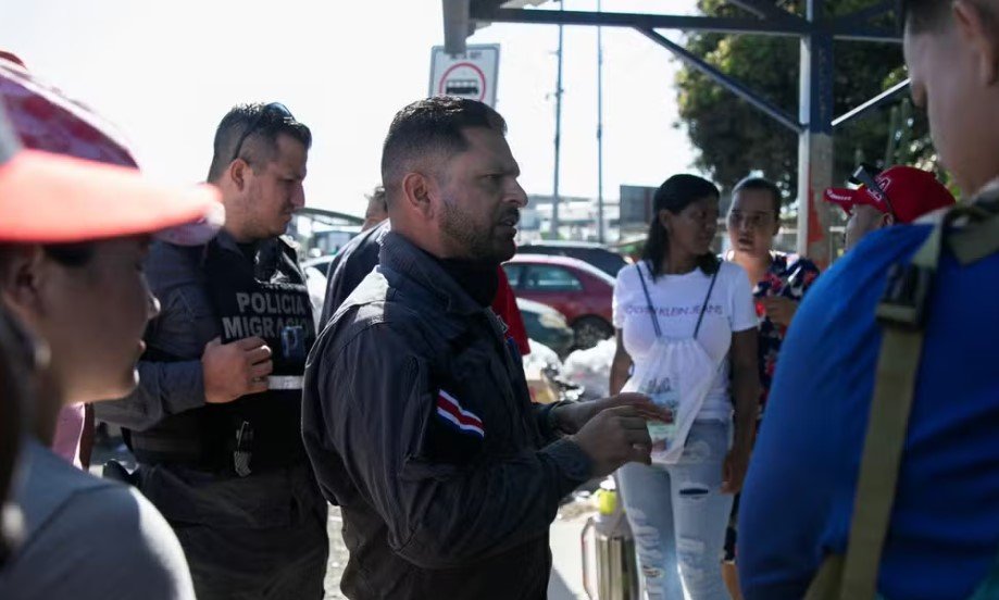 Costa Rica deportees migrants US Central Asia India