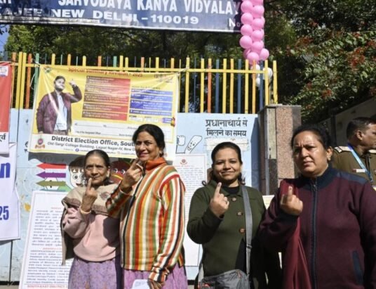 Delhi Assembly election results