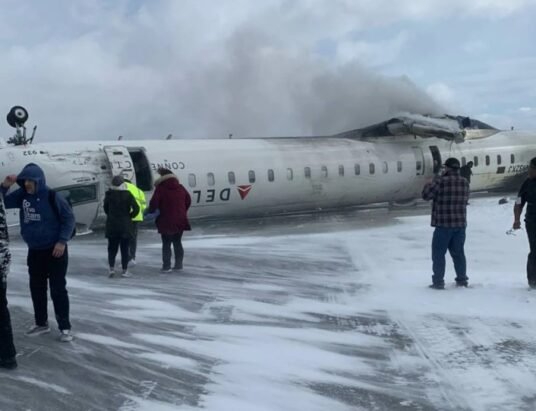 Delta Airlines plane crash