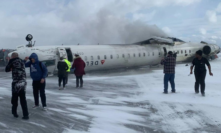 Delta Airlines plane crash