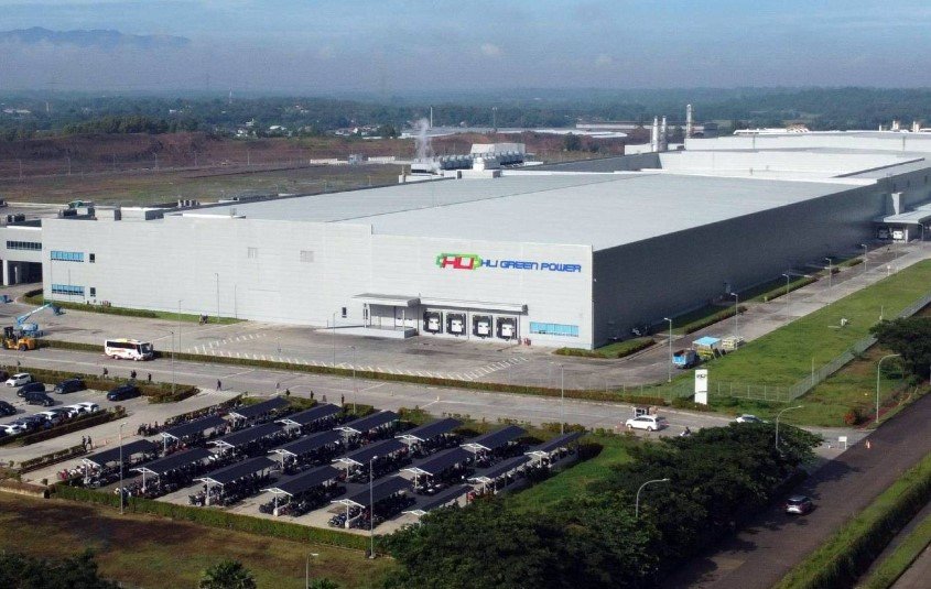 EV battery manufacturing plant