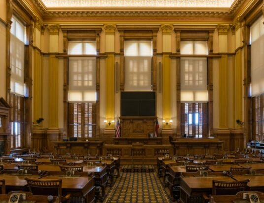 Georgia State Capitol Senate Chamber