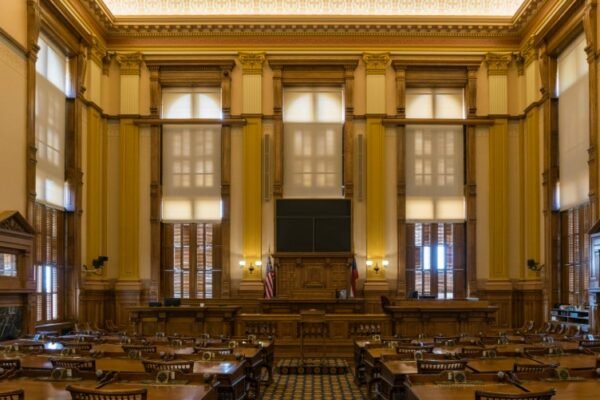 Georgia State Capitol Senate Chamber