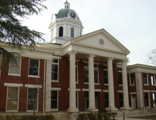 Georgia courthouse exterior